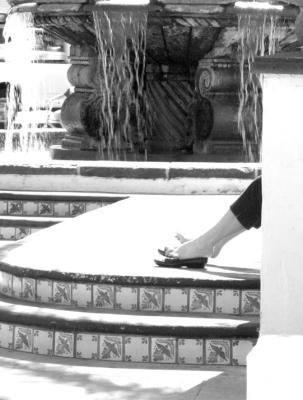 Barefoot Fountain     by Susan B