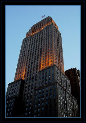 The Carew Tower at Dusk*