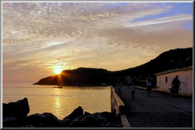 Seal Cove Sunset *