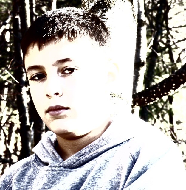 Andy In The Woods * by Troy Gorodess