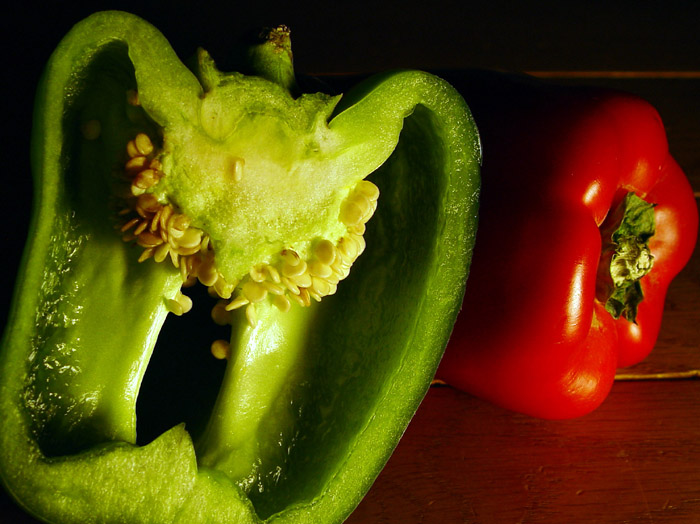 <b>Green and Red Peppers</b><br><font size=1>by <i>Mike Klemmer</i></font>