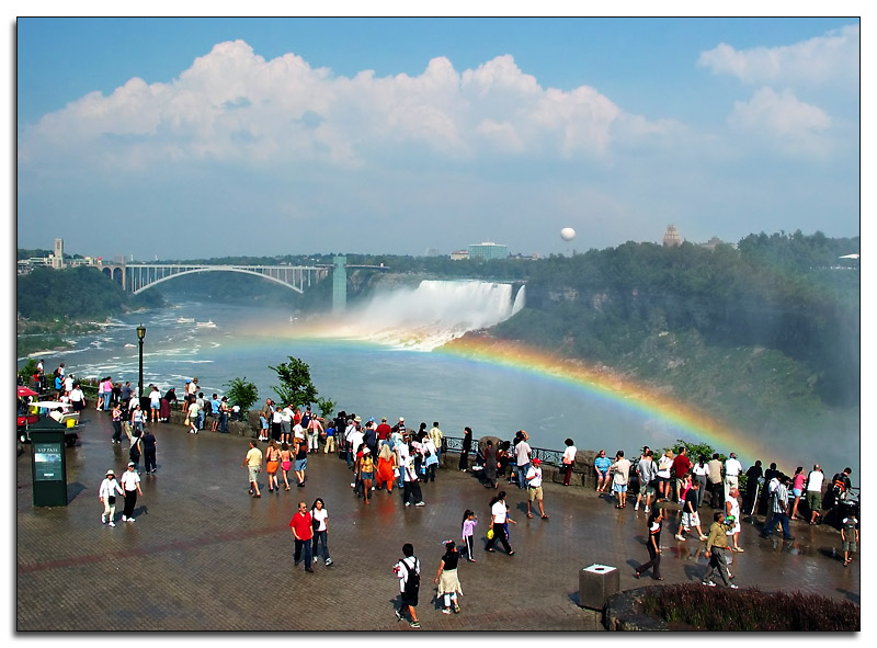 Rainbow over the Falls