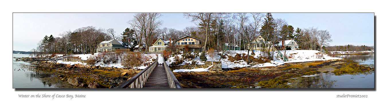 8th Place [tie]<br>Winter on the Shore of Casco Bay<br><font size=1>Fremiet</font>