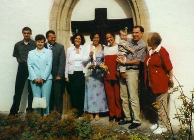 Taufe von Tim, August 2001
