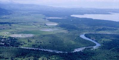Aerial view Iwahig River