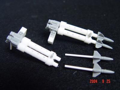 Twin link shoota/rokket launcha