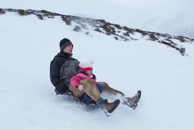 #042 Sledging in the Cairngorms