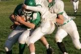 Tony Verdon protecting the ball