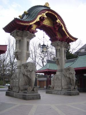 Elephant Entrance to the Zoo