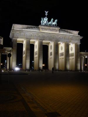 Brandenburger Tor at night