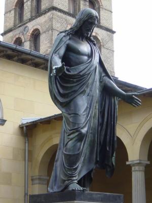 Statue of Jesus - Friedenskirche