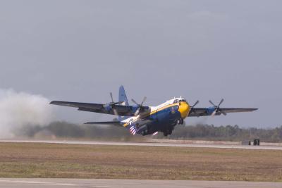 Fat Albert with a JATO takeoff