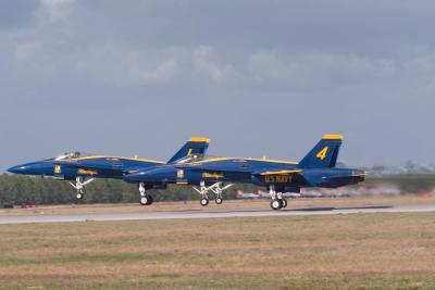 Blue Angels are in the house