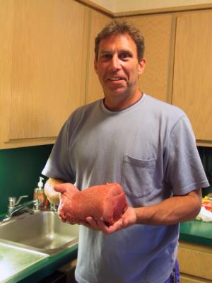 A man (Craig) and his tuna