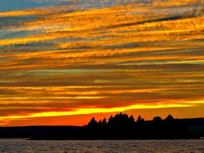 Bras D'Or sunset