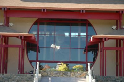 Buddha statue from outside