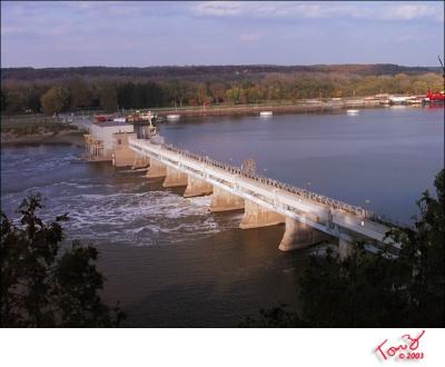 Dam at Starved Rock State Park