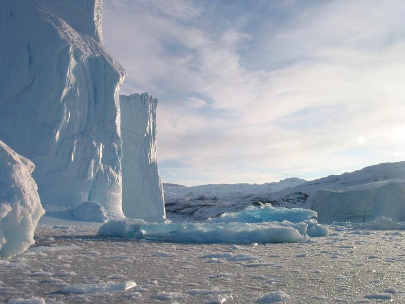 Iceberg with Sky