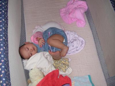 Sleep in a mess (21-9-2004)