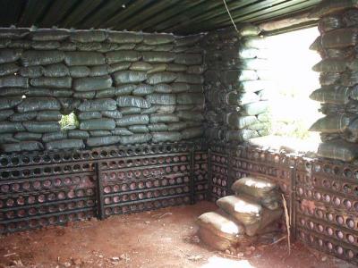 Bunker near Hue, overlooking Perfume River