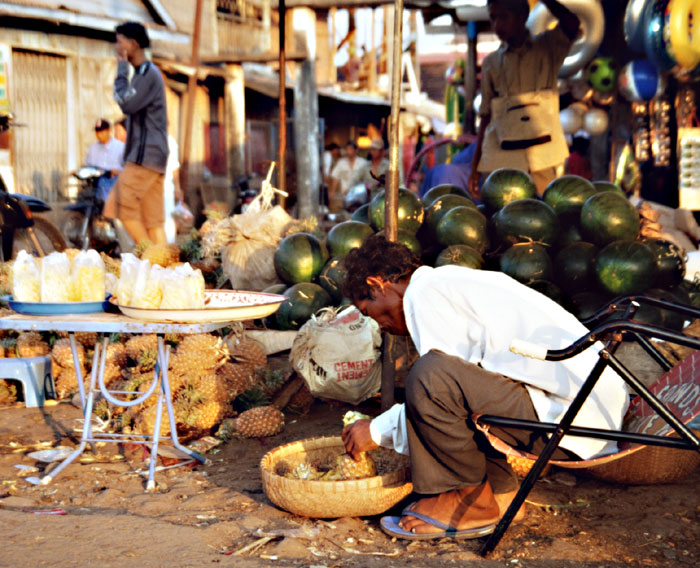 Slicing Pineapples, Sihanoukville