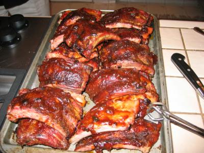 These ribs were KILLER. Recipe is posted on the RE forum.