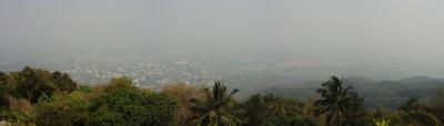 From Wat Phra That Doi Suthep Rajvoravihara  Veiw Point - March 2004