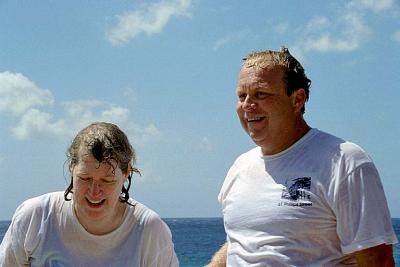 Doug and Cheryl After Snorkeling