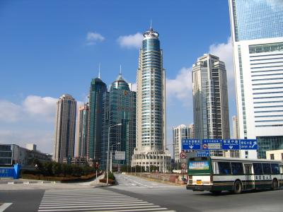 New skyscrapers in Pudong