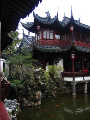Pavilion in Yuyuan Gardens