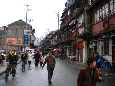 Rundown street in the Old Town