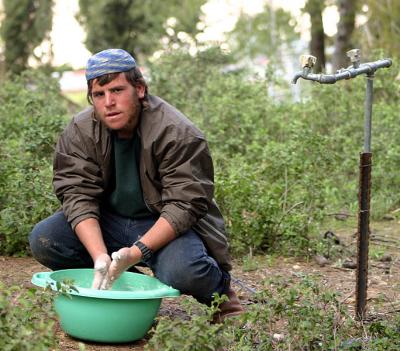 Preparing Pita Bread