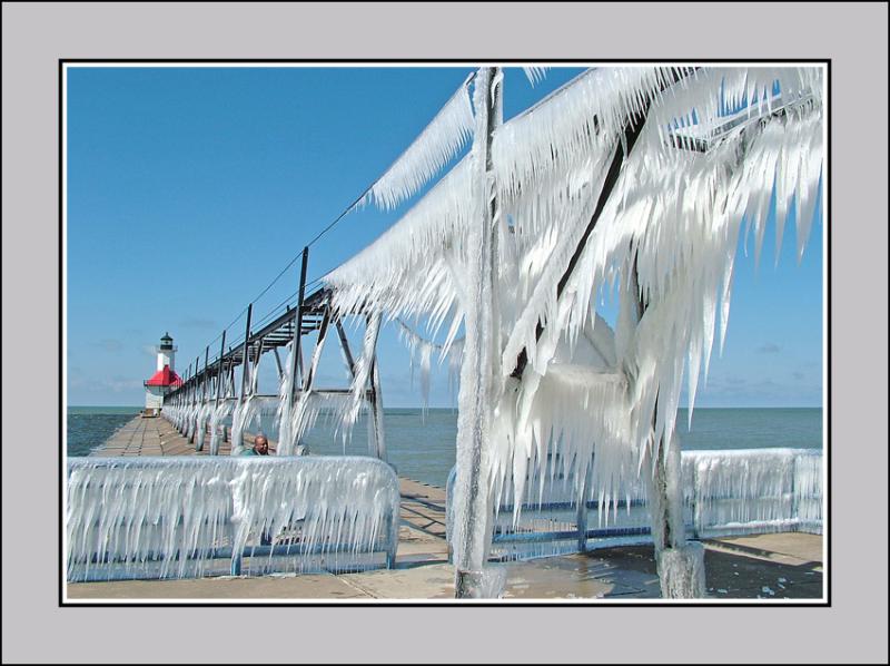 I is for Ice