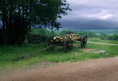 WAGON, ROSS FARM, Nova Scotia