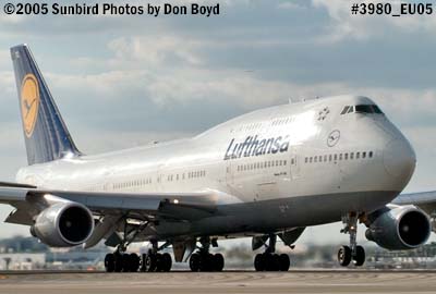 Lufthansa B747-430 D-ABTL aviation airline stock photo #3980