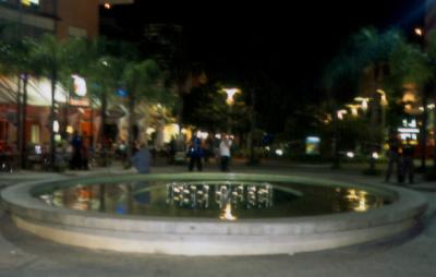 Chafariz desligado