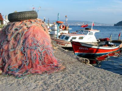 Eceabat harbour