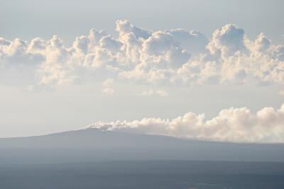 Pu`u `O`o (from slopes of Mauna Loa)