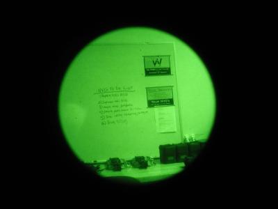 Night Vision Goggles demo