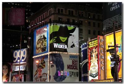 times square - wicked