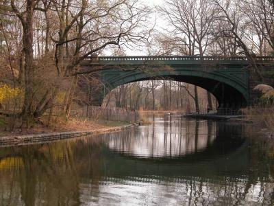 reflections in Prospect Park
