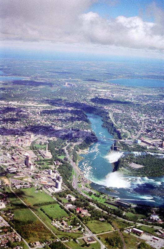 Niagara Falls aerial