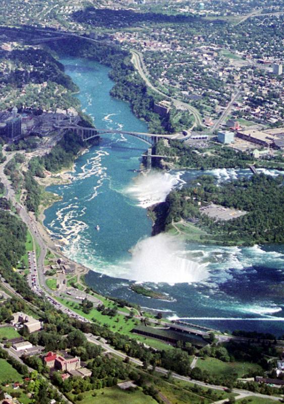 Niagara Falls aerial