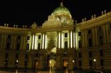 Hofburg at night