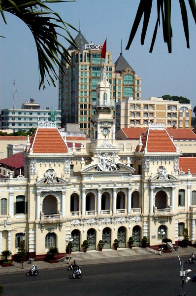 View of City Hall from the Rex Hotel