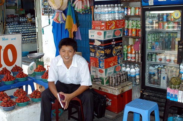A little more substantial shop, Saigon