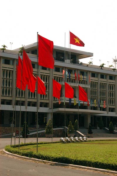 Former seat of South Vietnamese government, now Reunification Palace