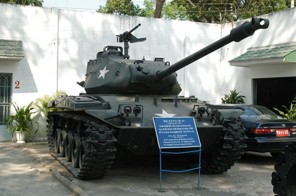 American M-41 tank at the War Remnamts Museum