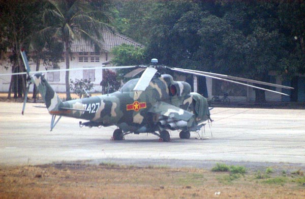 Mi-24A Hind at Saigon Airport (SGN)