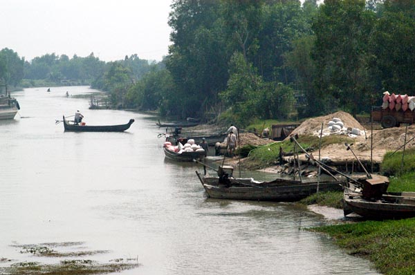 Waterway between Tay Ninh and Cu Chi